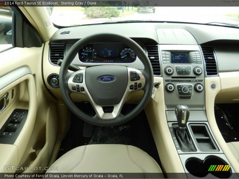 Dashboard of 2014 Taurus SE EcoBoost