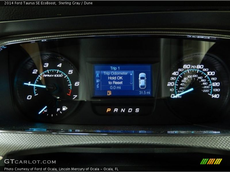  2014 Taurus SE EcoBoost SE EcoBoost Gauges