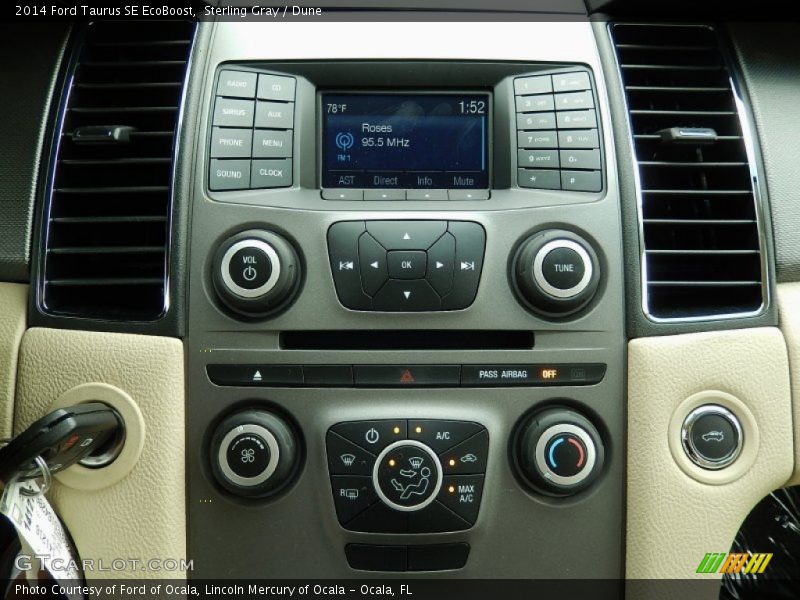 Controls of 2014 Taurus SE EcoBoost