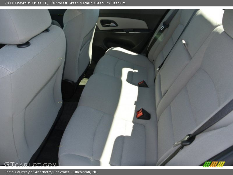 Rainforest Green Metallic / Medium Titanium 2014 Chevrolet Cruze LT