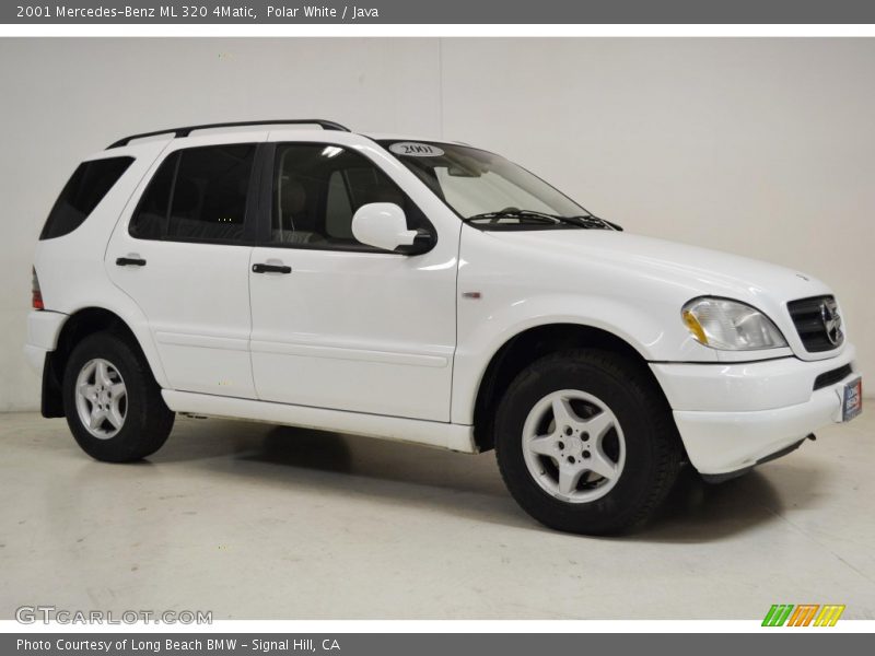 Polar White / Java 2001 Mercedes-Benz ML 320 4Matic