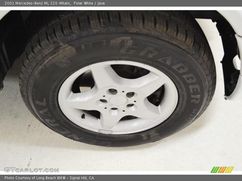 Polar White / Java 2001 Mercedes-Benz ML 320 4Matic