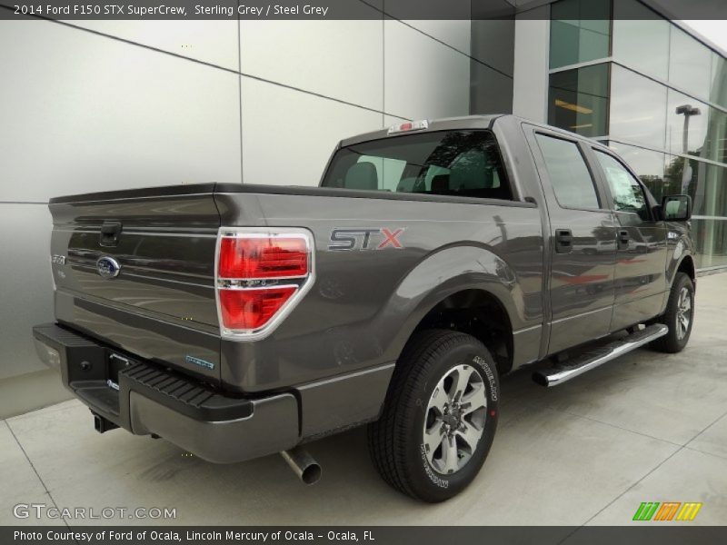 Sterling Grey / Steel Grey 2014 Ford F150 STX SuperCrew