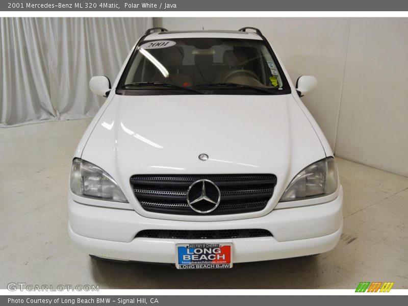 Polar White / Java 2001 Mercedes-Benz ML 320 4Matic