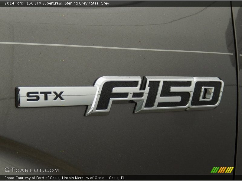 Sterling Grey / Steel Grey 2014 Ford F150 STX SuperCrew