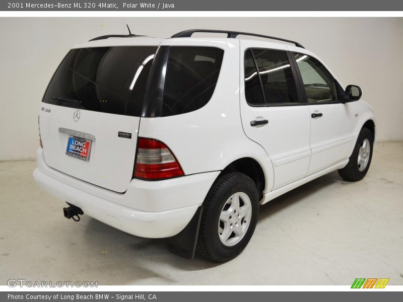 Polar White / Java 2001 Mercedes-Benz ML 320 4Matic