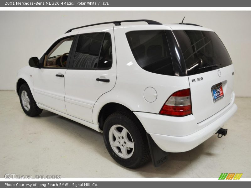 Polar White / Java 2001 Mercedes-Benz ML 320 4Matic