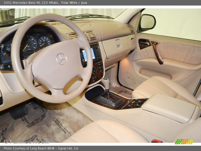Polar White / Java 2001 Mercedes-Benz ML 320 4Matic