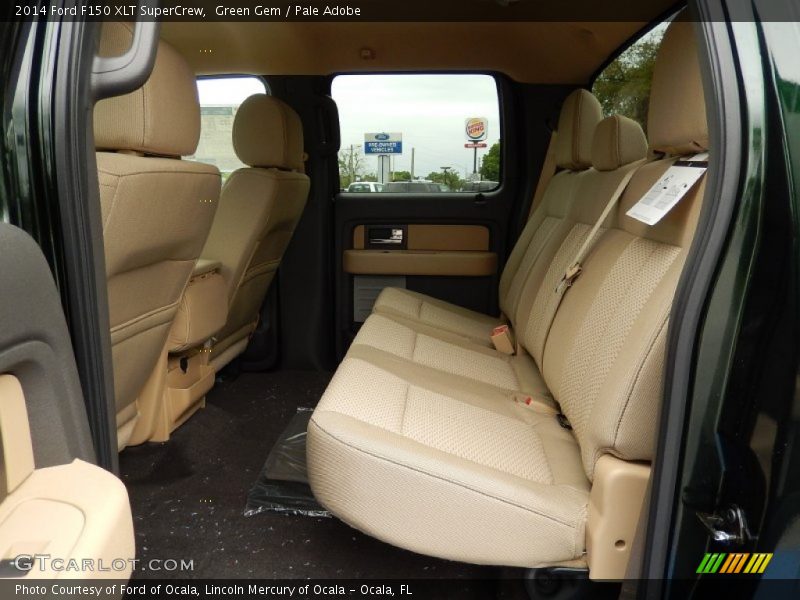 Rear Seat of 2014 F150 XLT SuperCrew