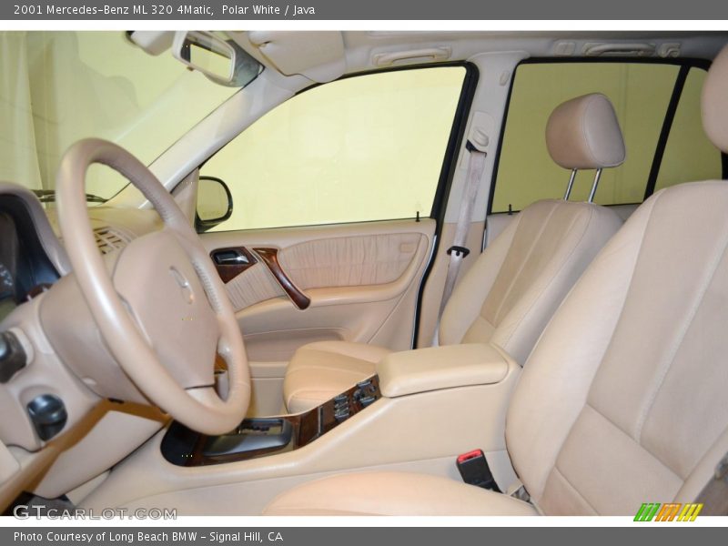 Polar White / Java 2001 Mercedes-Benz ML 320 4Matic