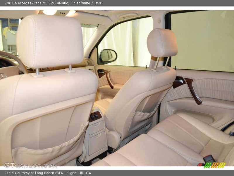 Polar White / Java 2001 Mercedes-Benz ML 320 4Matic