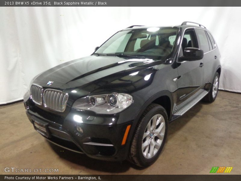Black Sapphire Metallic / Black 2013 BMW X5 xDrive 35d