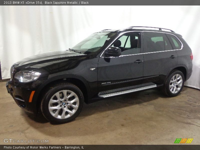 Black Sapphire Metallic / Black 2013 BMW X5 xDrive 35d
