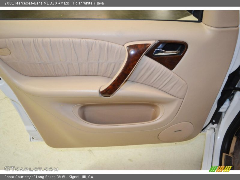 Polar White / Java 2001 Mercedes-Benz ML 320 4Matic