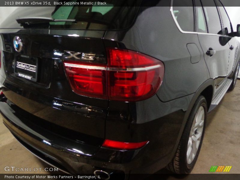 Black Sapphire Metallic / Black 2013 BMW X5 xDrive 35d