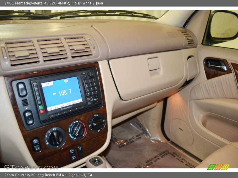 Polar White / Java 2001 Mercedes-Benz ML 320 4Matic