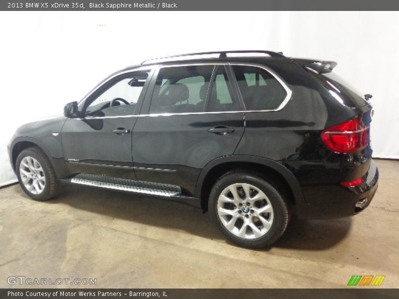 Black Sapphire Metallic / Black 2013 BMW X5 xDrive 35d