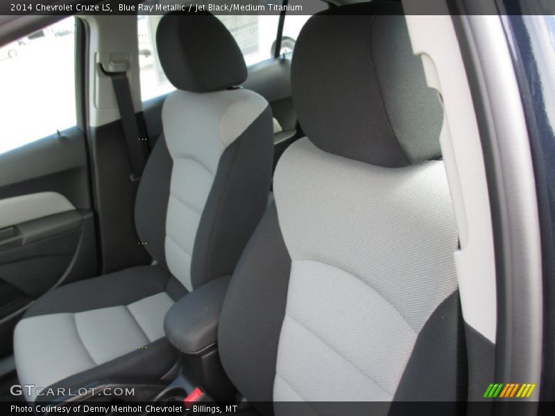 Blue Ray Metallic / Jet Black/Medium Titanium 2014 Chevrolet Cruze LS