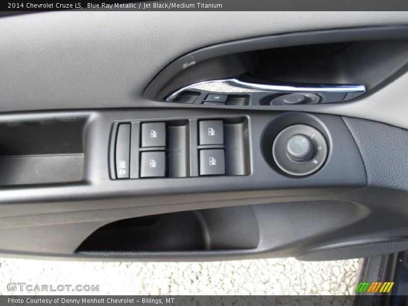 Blue Ray Metallic / Jet Black/Medium Titanium 2014 Chevrolet Cruze LS