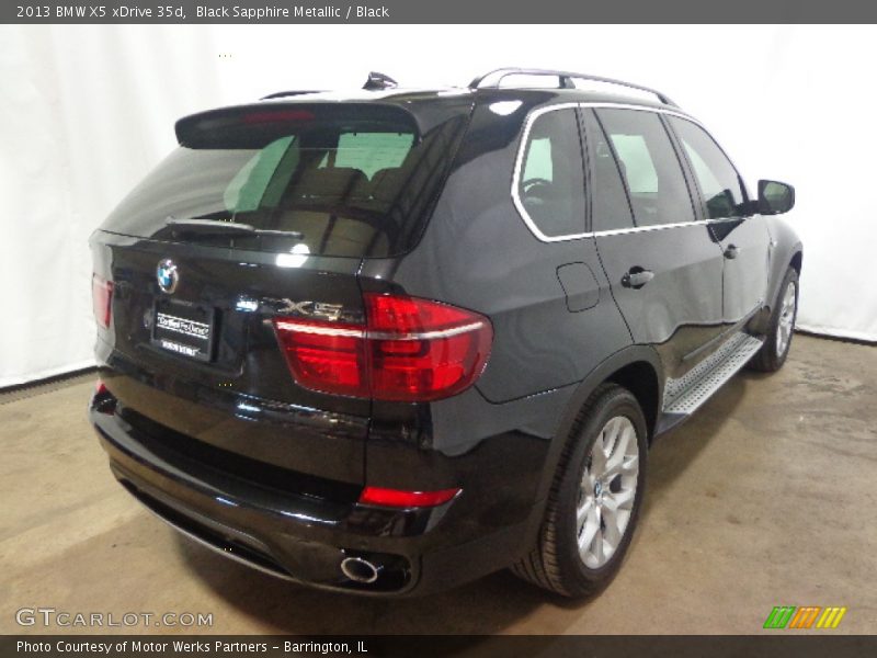 Black Sapphire Metallic / Black 2013 BMW X5 xDrive 35d