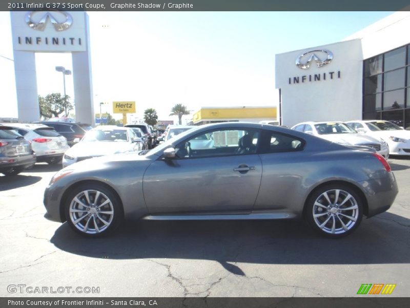 Graphite Shadow / Graphite 2011 Infiniti G 37 S Sport Coupe