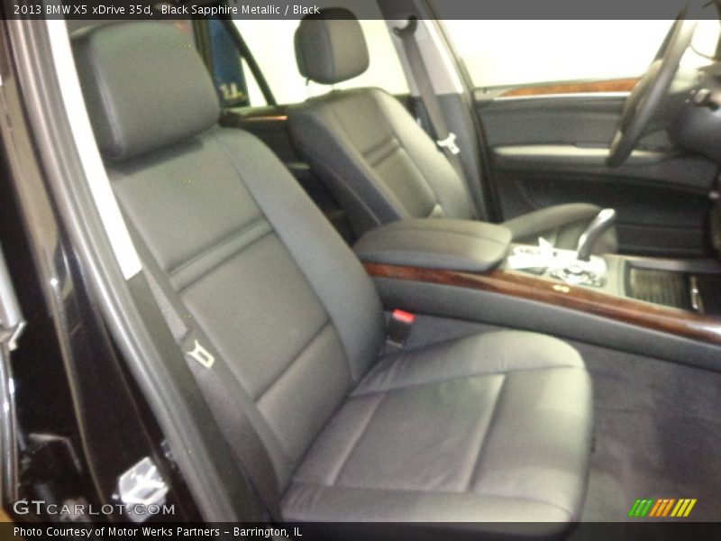 Black Sapphire Metallic / Black 2013 BMW X5 xDrive 35d
