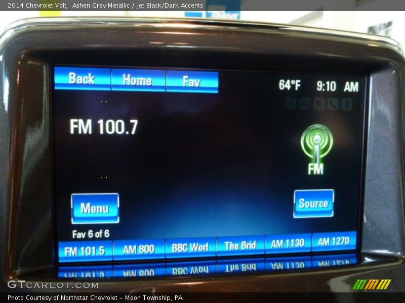 Ashen Grey Metallic / Jet Black/Dark Accents 2014 Chevrolet Volt