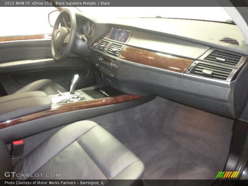 Black Sapphire Metallic / Black 2013 BMW X5 xDrive 35d