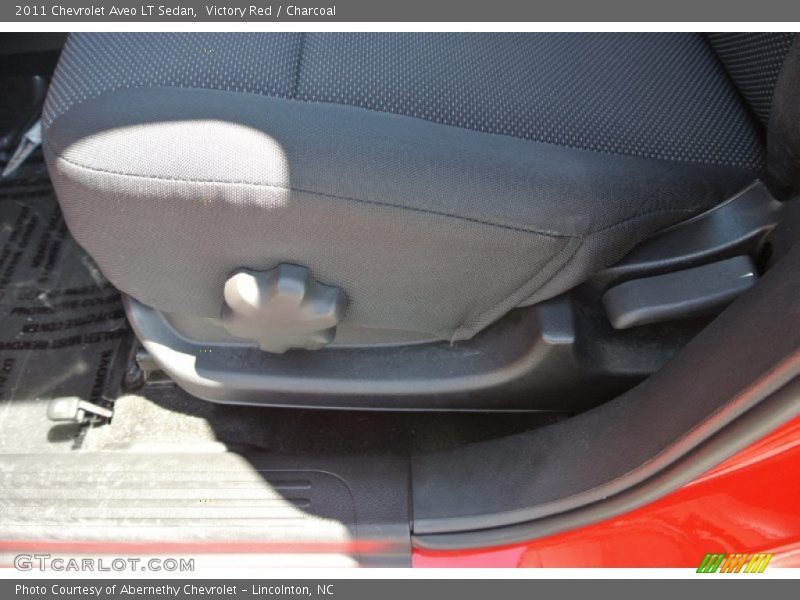 Victory Red / Charcoal 2011 Chevrolet Aveo LT Sedan