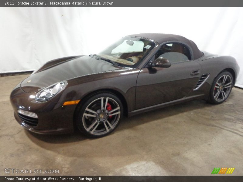 Macadamia Metallic / Natural Brown 2011 Porsche Boxster S