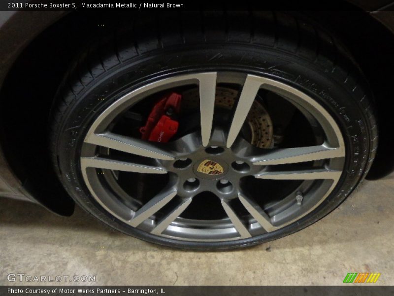 Macadamia Metallic / Natural Brown 2011 Porsche Boxster S