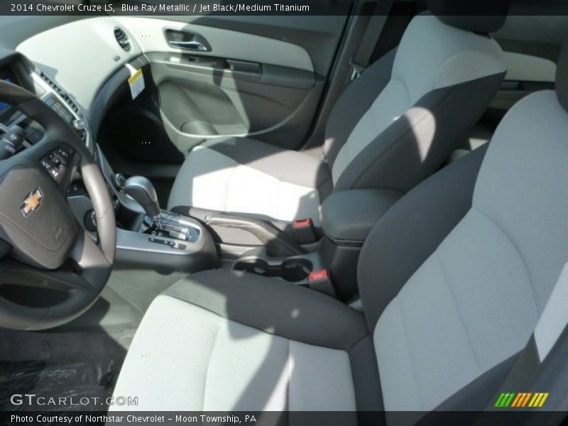 Blue Ray Metallic / Jet Black/Medium Titanium 2014 Chevrolet Cruze LS