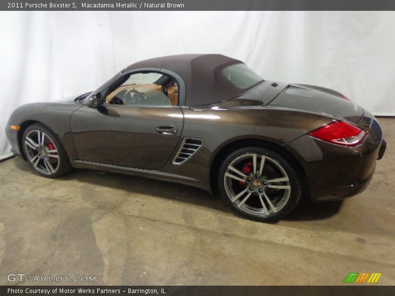 Macadamia Metallic / Natural Brown 2011 Porsche Boxster S