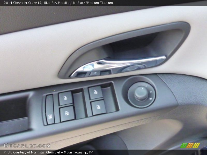 Blue Ray Metallic / Jet Black/Medium Titanium 2014 Chevrolet Cruze LS