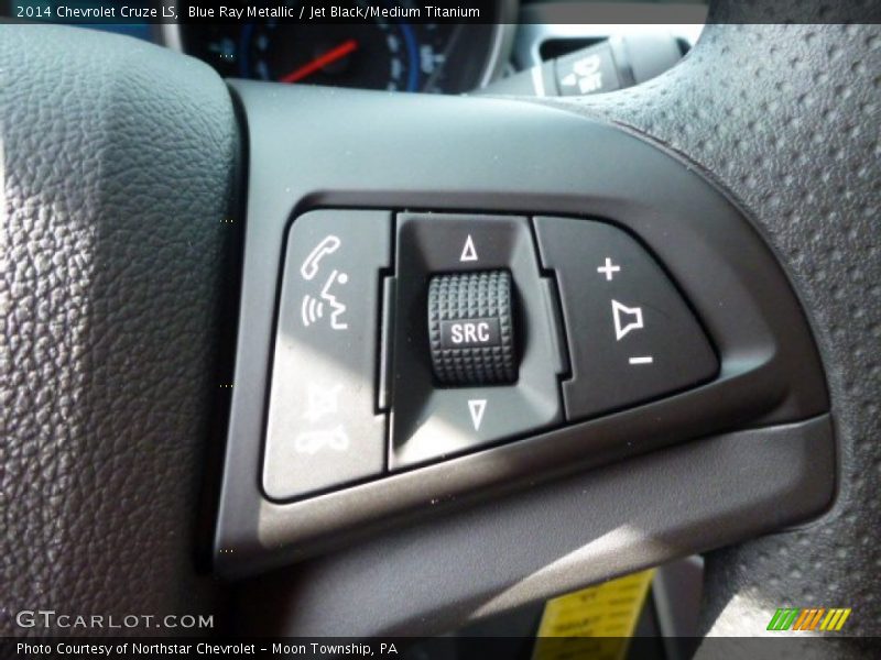 Blue Ray Metallic / Jet Black/Medium Titanium 2014 Chevrolet Cruze LS
