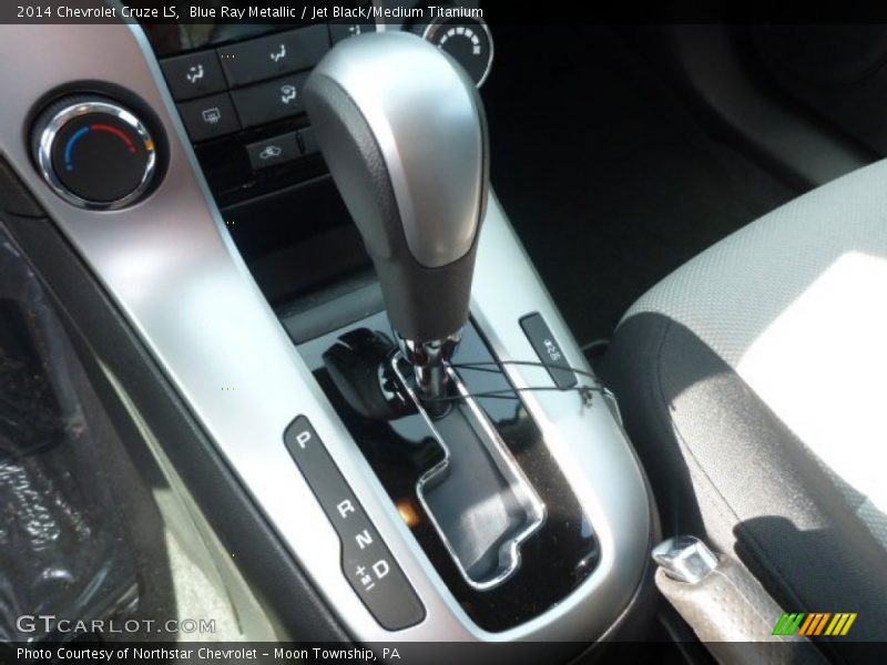 Blue Ray Metallic / Jet Black/Medium Titanium 2014 Chevrolet Cruze LS