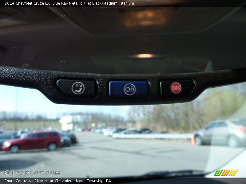 Blue Ray Metallic / Jet Black/Medium Titanium 2014 Chevrolet Cruze LS