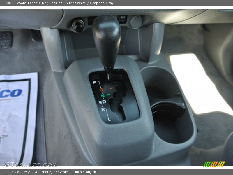 Super White / Graphite Gray 2009 Toyota Tacoma Regular Cab