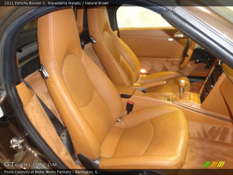 Macadamia Metallic / Natural Brown 2011 Porsche Boxster S