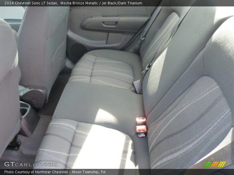 Mocha Bronze Metallic / Jet Black/Dark Titanium 2014 Chevrolet Sonic LT Sedan