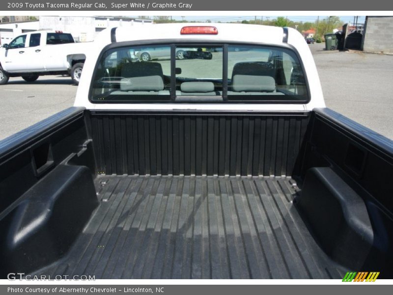 Super White / Graphite Gray 2009 Toyota Tacoma Regular Cab