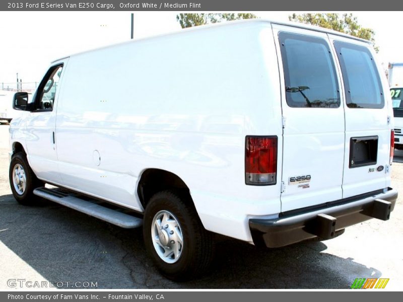 Oxford White / Medium Flint 2013 Ford E Series Van E250 Cargo