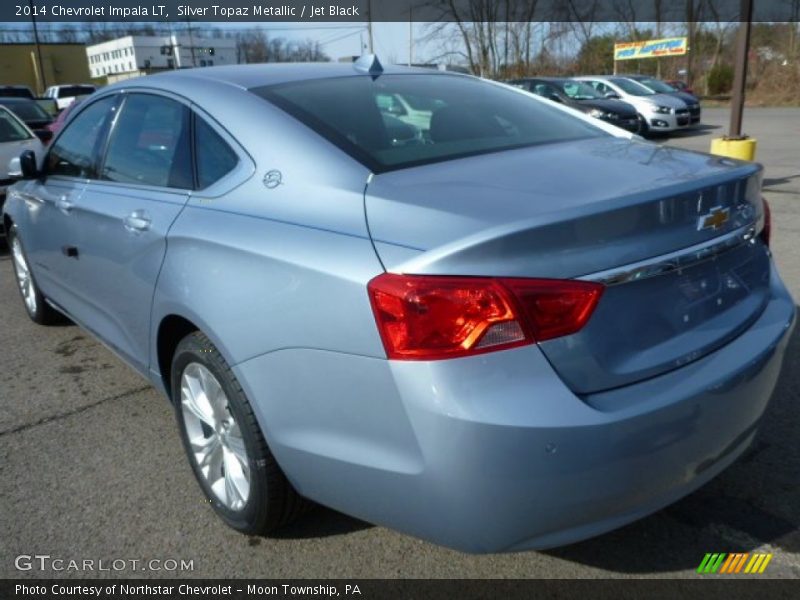 Silver Topaz Metallic / Jet Black 2014 Chevrolet Impala LT