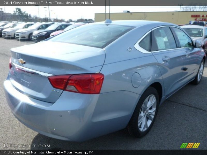 Silver Topaz Metallic / Jet Black 2014 Chevrolet Impala LT