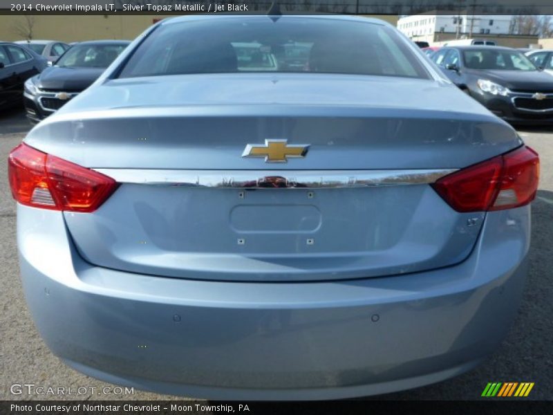 Silver Topaz Metallic / Jet Black 2014 Chevrolet Impala LT