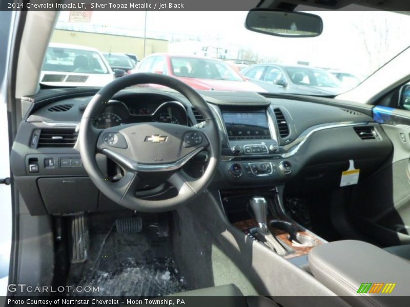 Silver Topaz Metallic / Jet Black 2014 Chevrolet Impala LT