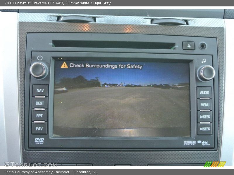 Summit White / Light Gray 2010 Chevrolet Traverse LTZ AWD