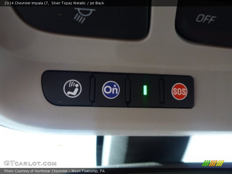 Silver Topaz Metallic / Jet Black 2014 Chevrolet Impala LT