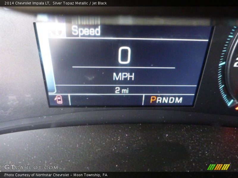 Silver Topaz Metallic / Jet Black 2014 Chevrolet Impala LT