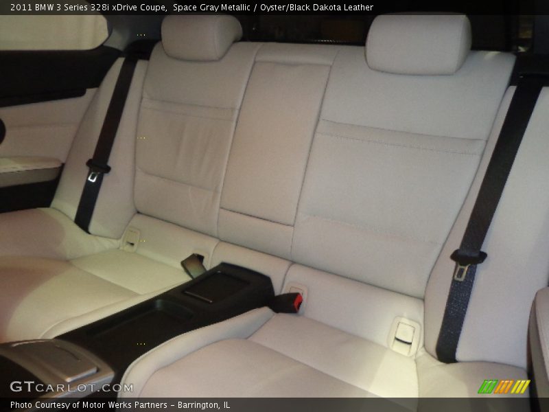 Space Gray Metallic / Oyster/Black Dakota Leather 2011 BMW 3 Series 328i xDrive Coupe